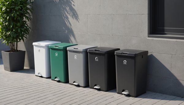 Découvrez des poubelles fonctionnelles et design pour tous !
