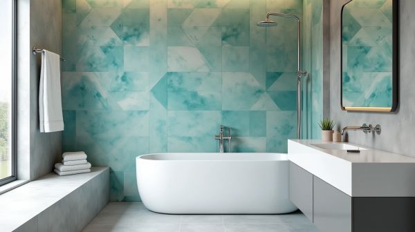 Optimisez votre salle de bain avec des panneaux muraux tendance